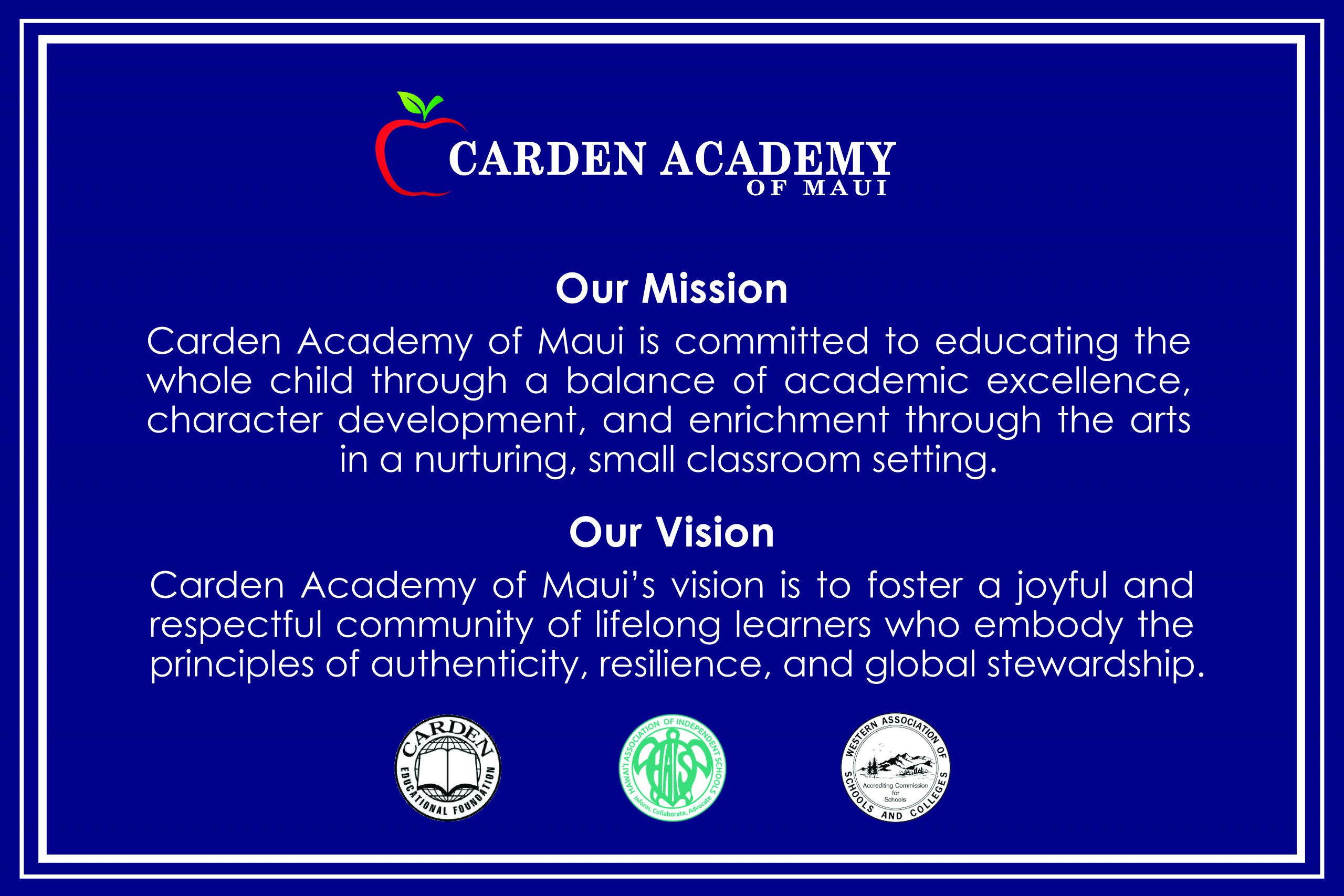 Mission Carden Academy Of Maui
